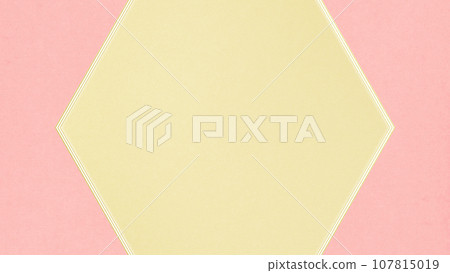 Pink and gold leaf Japanese style frame Pink and gold leaf Japanese style frame 107815019