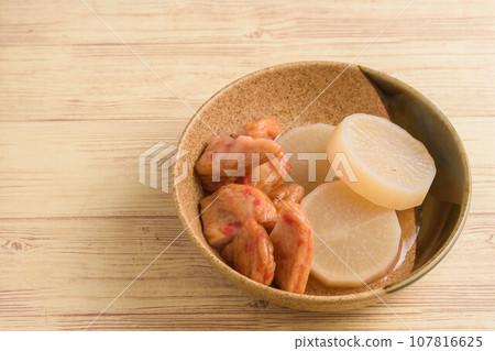 水煮蘿蔔薑天婦羅 水煮蘿蔔薑天婦羅 107816625