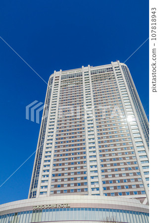 [東京的都市景觀] 東京巨蛋週邊的都市景觀 107818943