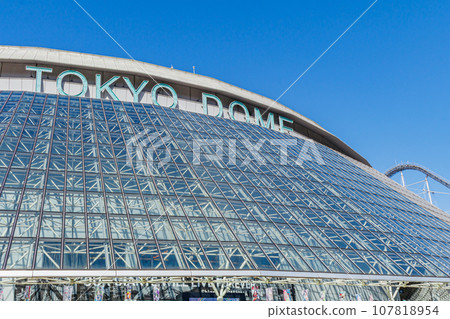 [Urban landscape of Tokyo] Urban landscape around Tokyo Dome 107818954
