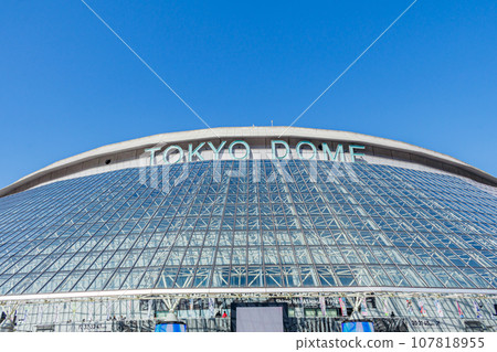 [Urban landscape of Tokyo] Urban landscape around Tokyo Dome 107818955