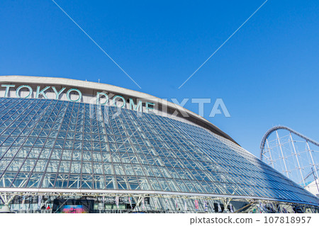 [Urban landscape of Tokyo] Urban landscape around Tokyo Dome 107818957