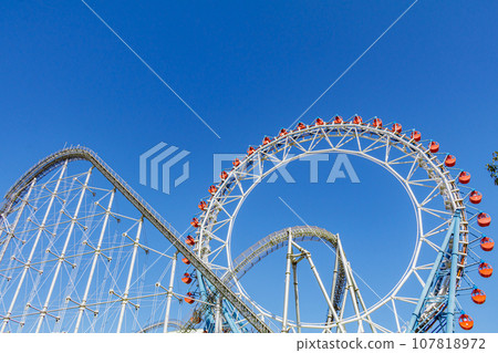 [東京的都市景觀] 東京巨蛋週邊的都市景觀 107818972