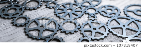 Gear concept. Communications resource ideas Gear concept. Communications resource ideas 107819407
