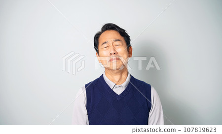 A disappointed middle-aged man A disappointed middle-aged man 107819623