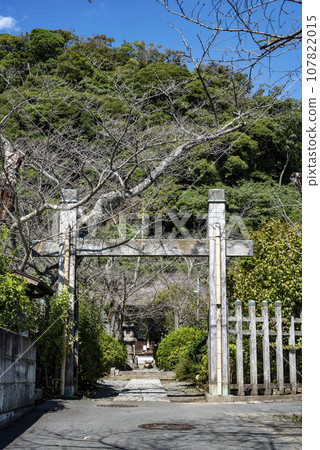鎌倉十二所十月名王院附近6 鎌倉十二所十月名王院附近6 107822015