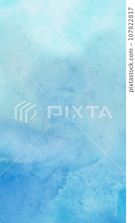 Abstract blue watercolor paint background. Vector illustration Abstract blue watercolor paint background. Vector illustration 107822817