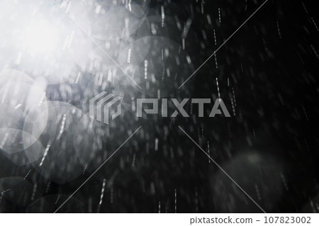 White snow isolated on dark background. Snowflakes falling down. Overlay effect for winter composition White snow isolated on dark background. Snowflakes falling down. Overlay effect for winter composition 107823002