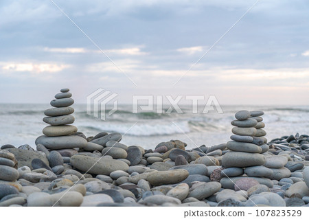 Nakiishi Beach, Tottori Prefecture, Kotoura Town, Sea of Japan, Asahi 107823529