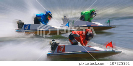 賽艇比賽 107825591