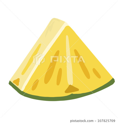 Pineapple sliced Pineapple sliced 107825709