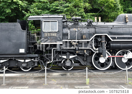museum steam locomotive 107825818