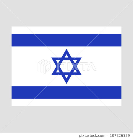 Flag of Israel. 107826529