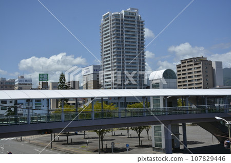 [靜岡縣靜岡市] 清水站前的城市景觀 107829446