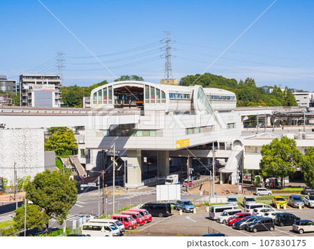 Tama Urban Monorail Tama Center Station 107830175