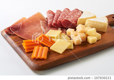 Assorted cheese image Assorted cheese image 107830221
