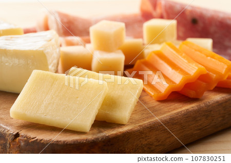 Assorted cheese image 107830251
