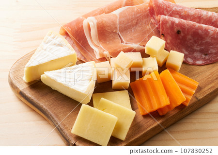 Assorted cheese image 107830252