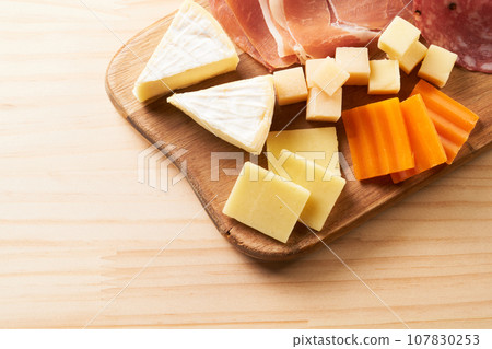 Assorted cheese image 107830253