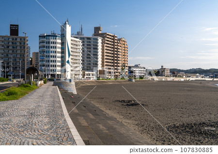 [神奈川縣] 早晨的江之島/片瀨海岸 107830885