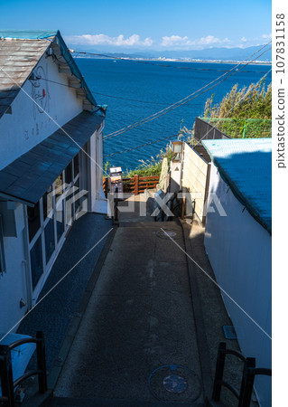 [神奈川縣]通往江之島和志後淵的樓梯 107831158