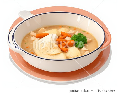 溫暖的奶油燉 107832866