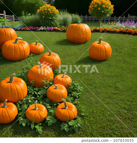 Halloween garden outside house decoration Halloween garden outside house decoration 107833035