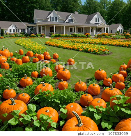 Halloween garden outside house decoration Halloween garden outside house decoration 107833069