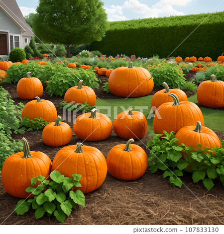 Halloween garden outside house decoration Halloween garden outside house decoration 107833130