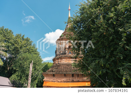 Wat Lok Molee temple in Chiang Mai, Thailand 107834191