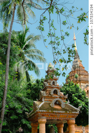 Wat Lok Molee temple in Chiang Mai, Thailand Wat Lok Molee temple in Chiang Mai, Thailand 107834194