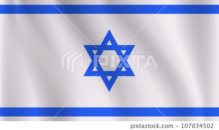 happy hanukkah judaism religious holidays hebrew celebration greeting card star of david symbol horizontal 107834502