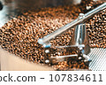  Coffee bean roasting 107834611