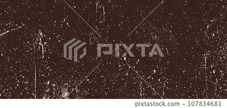 Grainy speckle texture. Vintage grunge background with speckles, dots, flecks and particles. Vector illustration 107834681