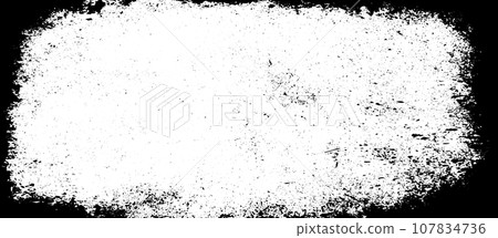 Vintage grunge background with minimalistic flecks and particles. Gritty texture. Vector illustration 107834736