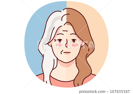 Younger and older woman Younger and older woman 107835587