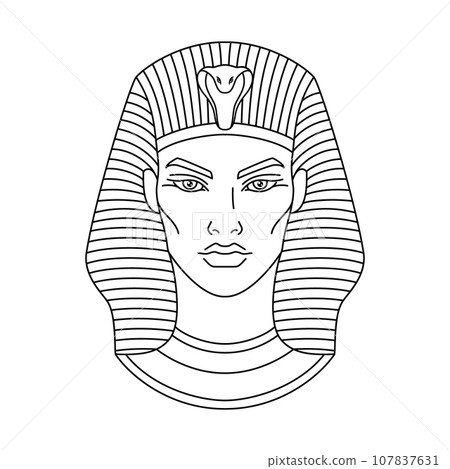 Tutankhamen pharaoh of ancient Egypt 107837631