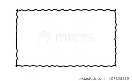 Doodle frames. Rectangle hand drawn borders. Squared ornament frame for sketchbook or bullet journal. Vector collection Doodle frames. Rectangle hand drawn borders. Squared ornament frame for sketchbook or bullet journal. Vector collection 107838319