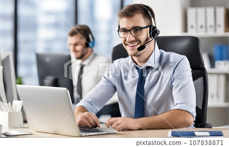 Support operator in a headset 107838871