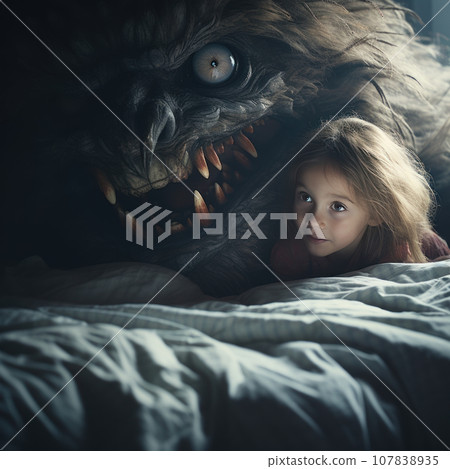 Baby fears concept 107838935