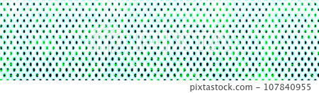 Green dots pattern panorama background with copy space for text or image, Usable for social media, story, banner, poster, sale, events, party, and design works Green dots pattern panorama background with copy space for text or image, Usable for social media, story, banner, poster, sale, events, party, and design works 107840955