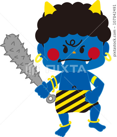 有金條的藍色惡魔 107842491