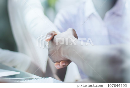 welcome new project colleague woman with glasses. welcome new project colleague woman with glasses. 107844593