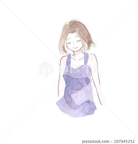 冷靜的女性形象 107845252