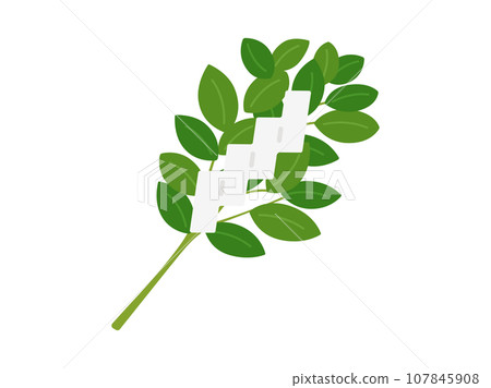 Illustration of Tamakushi for the groundbreaking ceremony 107845908