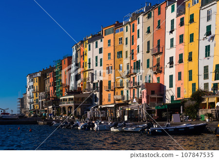 Quay of Portovenere, Italy Quay of Portovenere, Italy 107847535