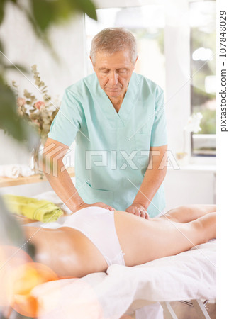 anti-cellulite massage 107848029