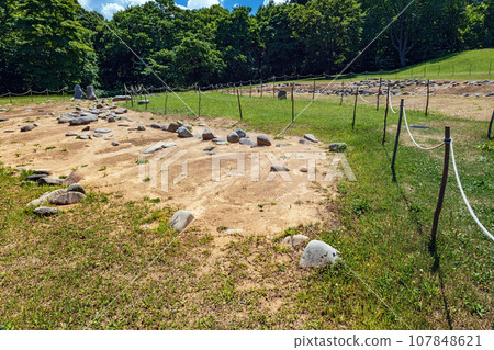 Aomori Komakino Ruins Stone Rings Aomori Komakino Ruins Stone Rings 107848621