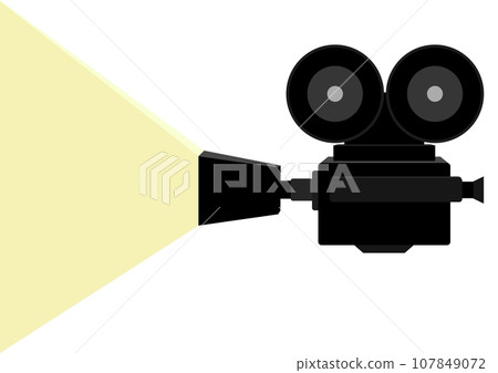 movie shooting camera 107849072