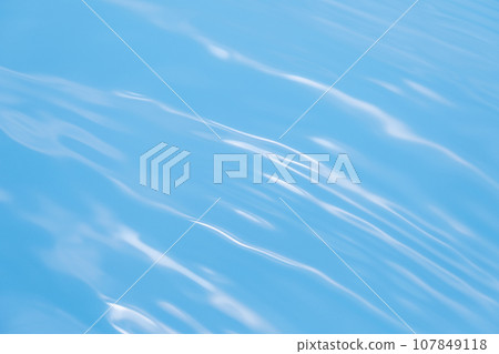 夏天顏色的藍色水面圖像 107849118
